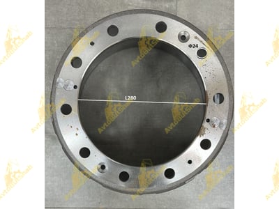 БАРАБАН HOWO ЗАД НОВ 220 WG92313420060AF